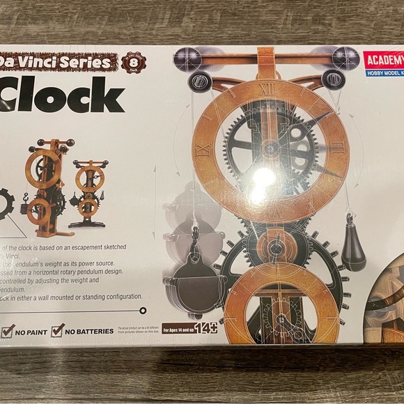 Da Vinci Series 8 Clock STEM project kit Pendulum Clock - Picture 3 of 5